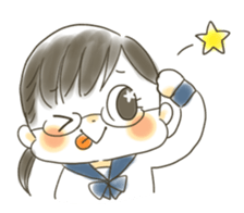 KAWAII girl's Sticker! sticker #12263005