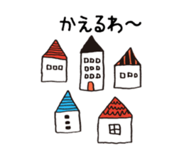 White cute children. sticker #12263493