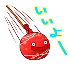 Everyday of japanese water balloon. 2 sticker #12263575