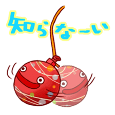 Everyday of japanese water balloon. 2 sticker #12263585