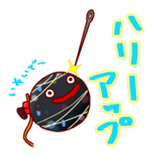 Everyday of japanese water balloon. 2 sticker #12263594