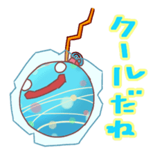 Everyday of japanese water balloon. 2 sticker #12263600