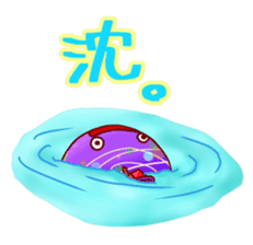 Everyday of japanese water balloon. 2 sticker #12263608