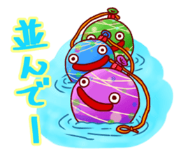 Everyday of japanese water balloon. 2 sticker #12263610