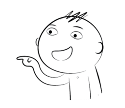 just a man sticker #12263739