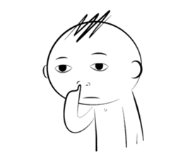 just a man sticker #12263743