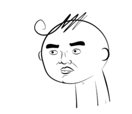 just a man sticker #12263746