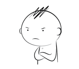 just a man sticker #12263763