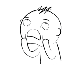 just a man sticker #12263765