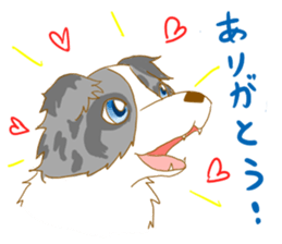 Border Collie Family (Japanese) sticker #12263899