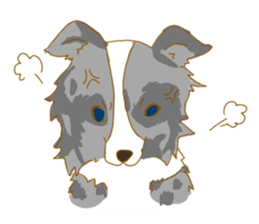 Border Collie Family (Japanese) sticker #12263909