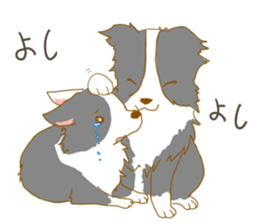 Border Collie Family (Japanese) sticker #12263912
