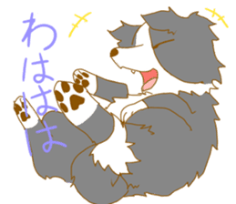 Border Collie Family (Japanese) sticker #12263917