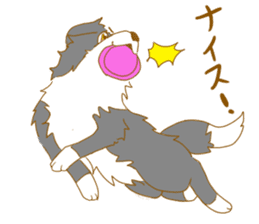 Border Collie Family (Japanese) sticker #12263927