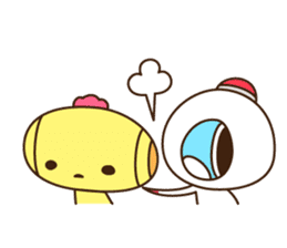 "DOKAN-KUN" and "UOEL" sticker #12264047