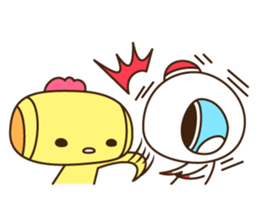 "DOKAN-KUN" and "UOEL" sticker #12264049