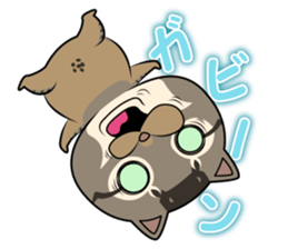 Very loose cat MOHIKUN Part 3 sticker #12264641