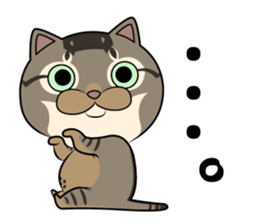Very loose cat MOHIKUN Part 3 sticker #12264643