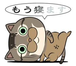 Very loose cat MOHIKUN Part 3 sticker #12264645