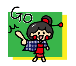 "OTEMOchan" from Kumamoto 2 sticker #12265066