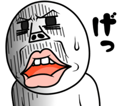 An annoying man part12 sticker #12265146