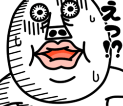 An annoying man part12 sticker #12265149