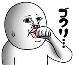 An annoying man part12 sticker #12265152