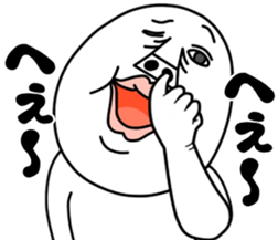 An annoying man part12 sticker #12265154