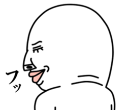 An annoying man part12 sticker #12265157