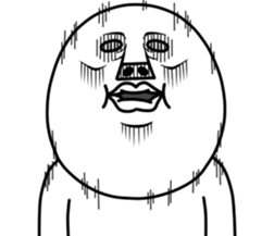 An annoying man part12 sticker #12265173