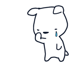 polar bear with penguin sticker #12265228