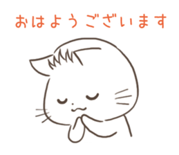 Tired out from working and so sleepy sticker #12265294