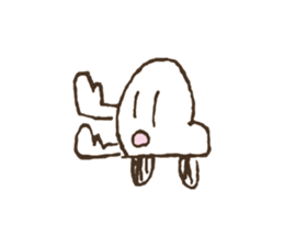 The Author's handwritten sticker. sticker #12265501