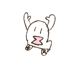 The Author's handwritten sticker. sticker #12265515