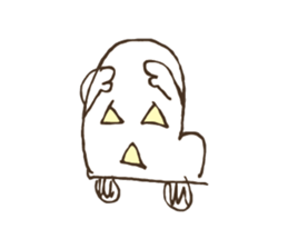 The Author's handwritten sticker. sticker #12265520