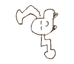 The Author's handwritten sticker. sticker #12265521