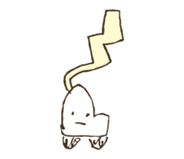 The Author's handwritten sticker. sticker #12265530