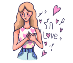 Listen by heart sticker #12265775