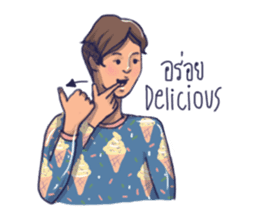 Listen by heart sticker #12265796