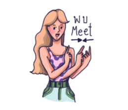 Listen by heart sticker #12265805