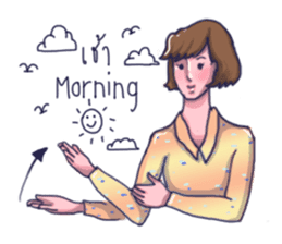 Listen by heart sticker #12265811