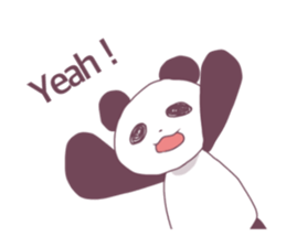 cute panda* sticker #12266399
