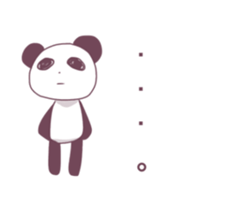 cute panda* sticker #12266404