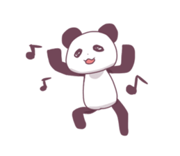 cute panda* sticker #12266410