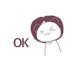 cute panda* sticker #12266411