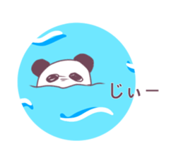 cute panda* sticker #12266414