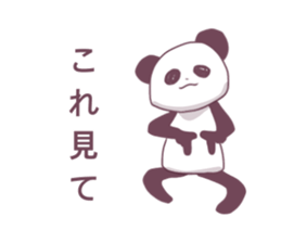 cute panda* sticker #12266419