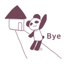 cute panda* sticker #12266428