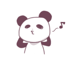cute panda* sticker #12266434