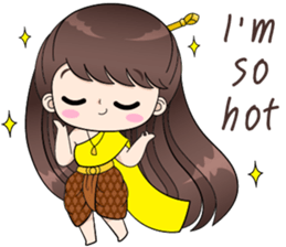 Boobib Retro Girl sticker #12266681